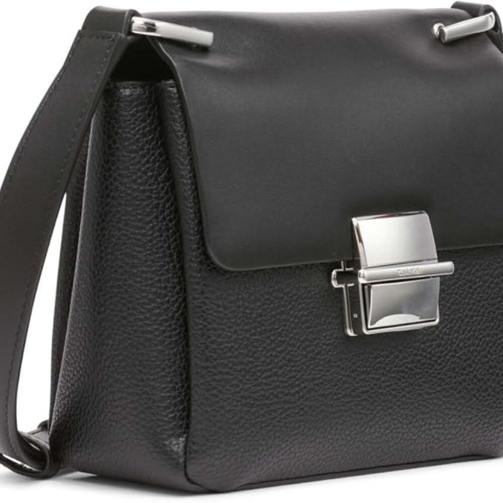 Calvin Klein Clove Triple Compartment Flap Crossbody
